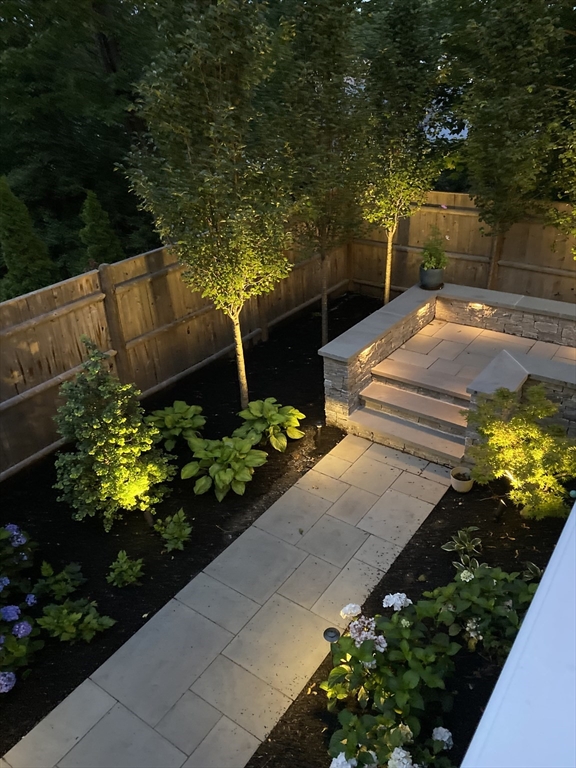40 Voss Terrace Newton, MA 02459 - Photo 34 of 35 a view of a backyard with plants