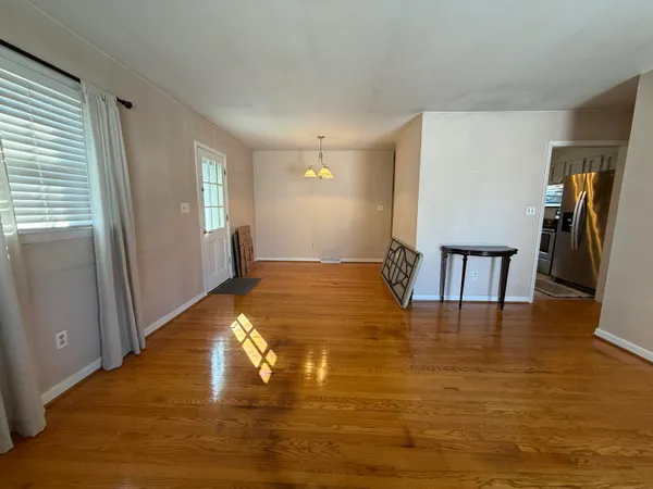 a view of an empty room with window
