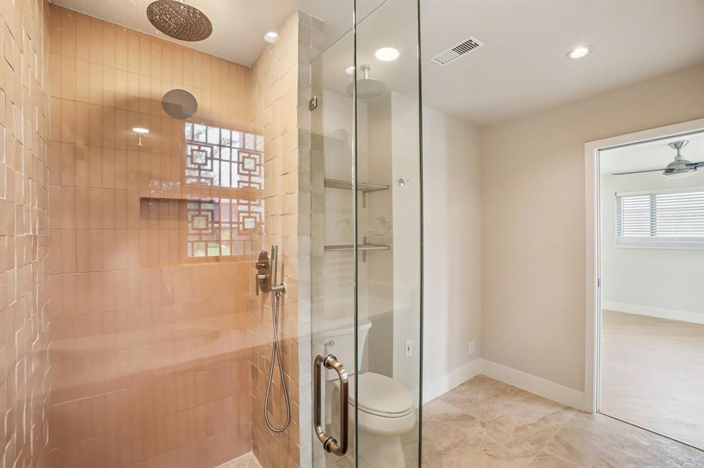 3237 Timberview Road Dallas, TX 75229 - Photo 16 of 30 Rainfall showerhead with decorative window grille