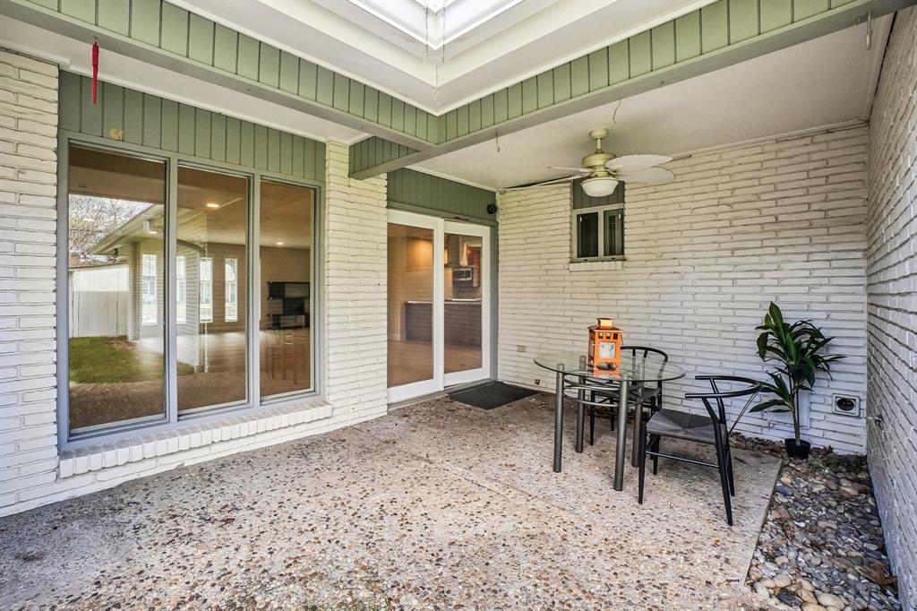 3237 Timberview Road Dallas, TX 75229 - Photo 22 of 30 Covered patio — perfect for morning coffee