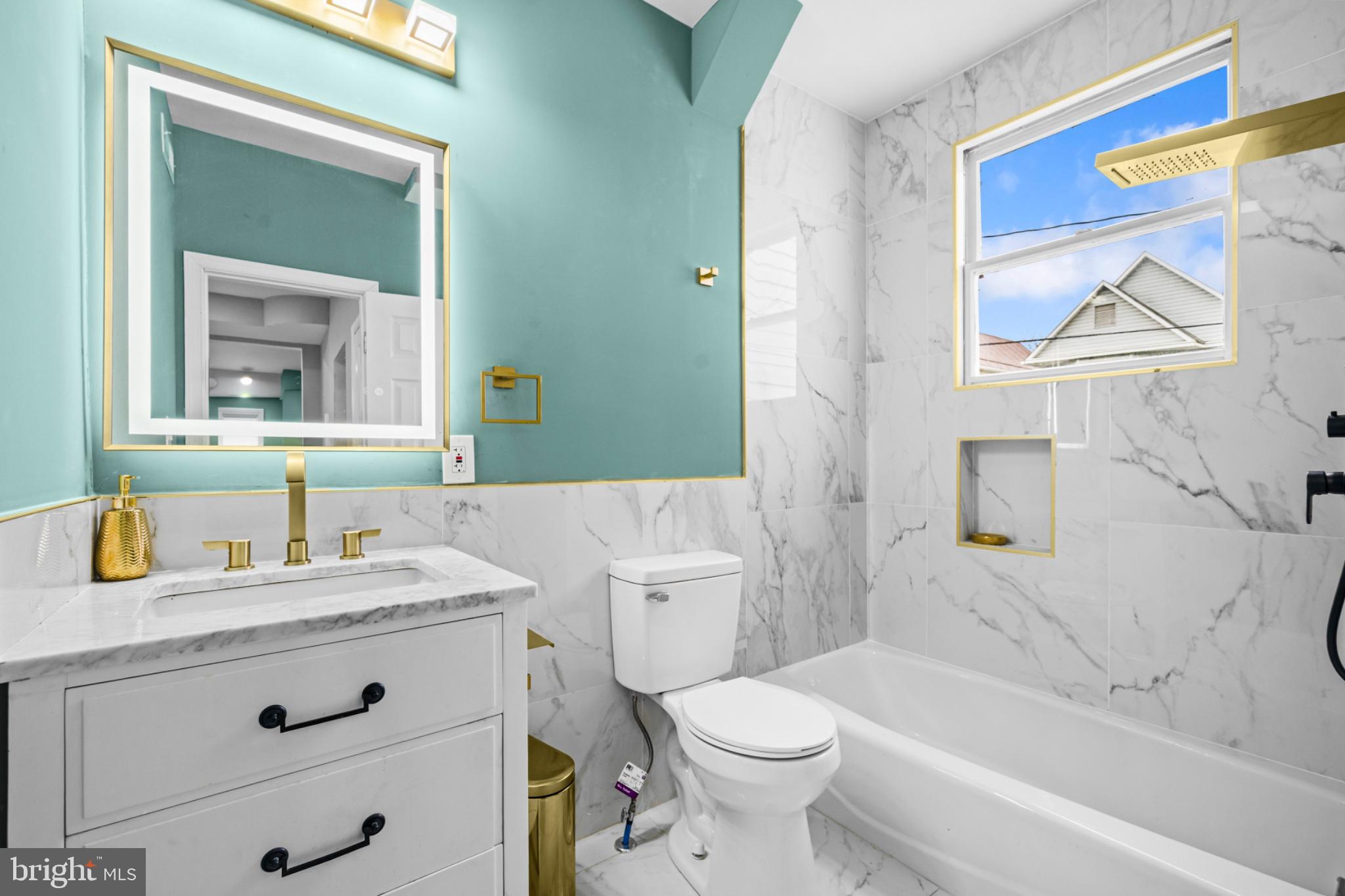 46 Boone Street Cumberland, MD 21502 - Photo 23 of 35 Elegant bathroom with modern accents.