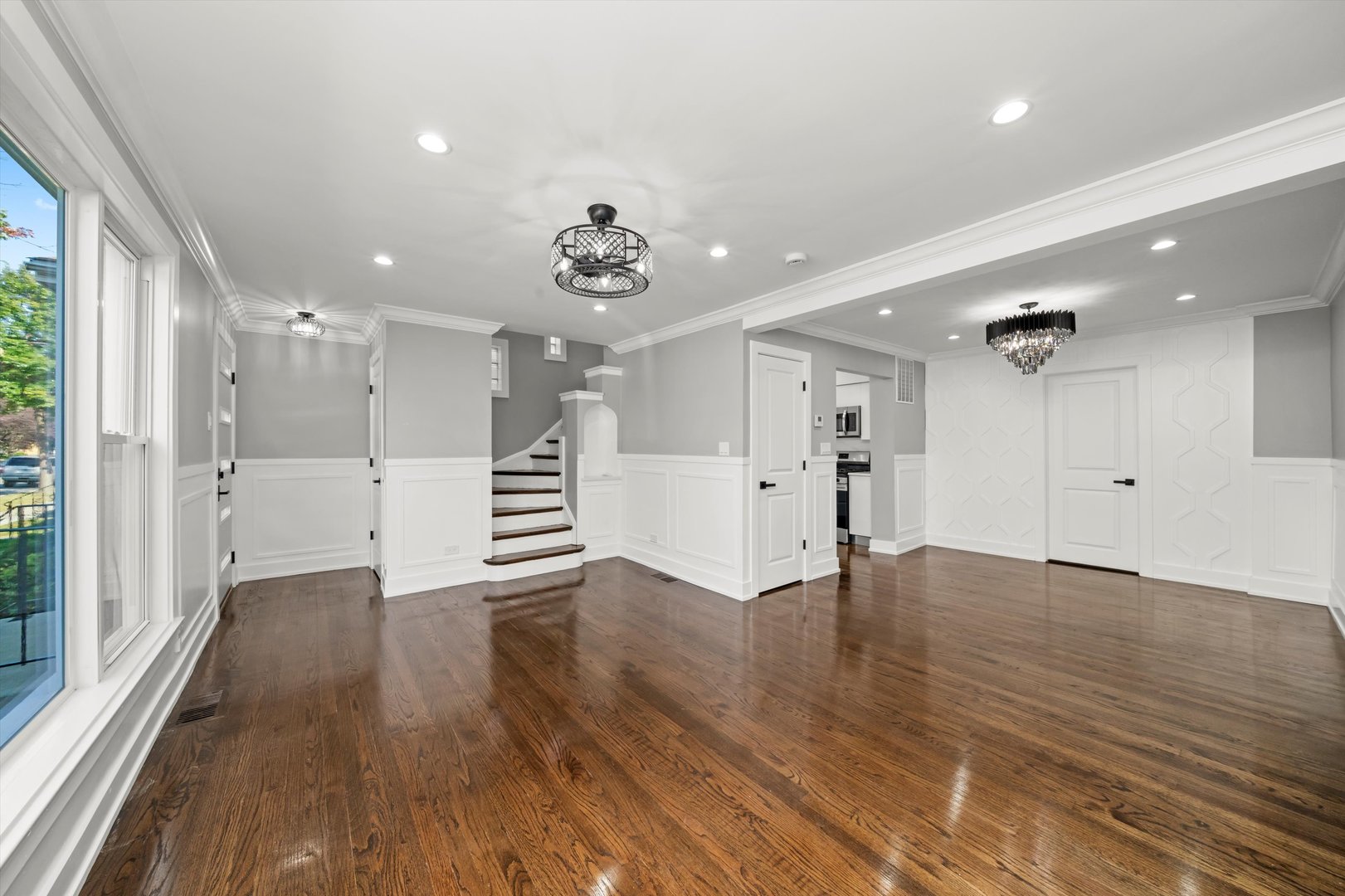 10047 South Calumet Avenue Chicago, IL 60628 - Photo 24 of 32 a view of a kitchen with a sink and a refrigerator