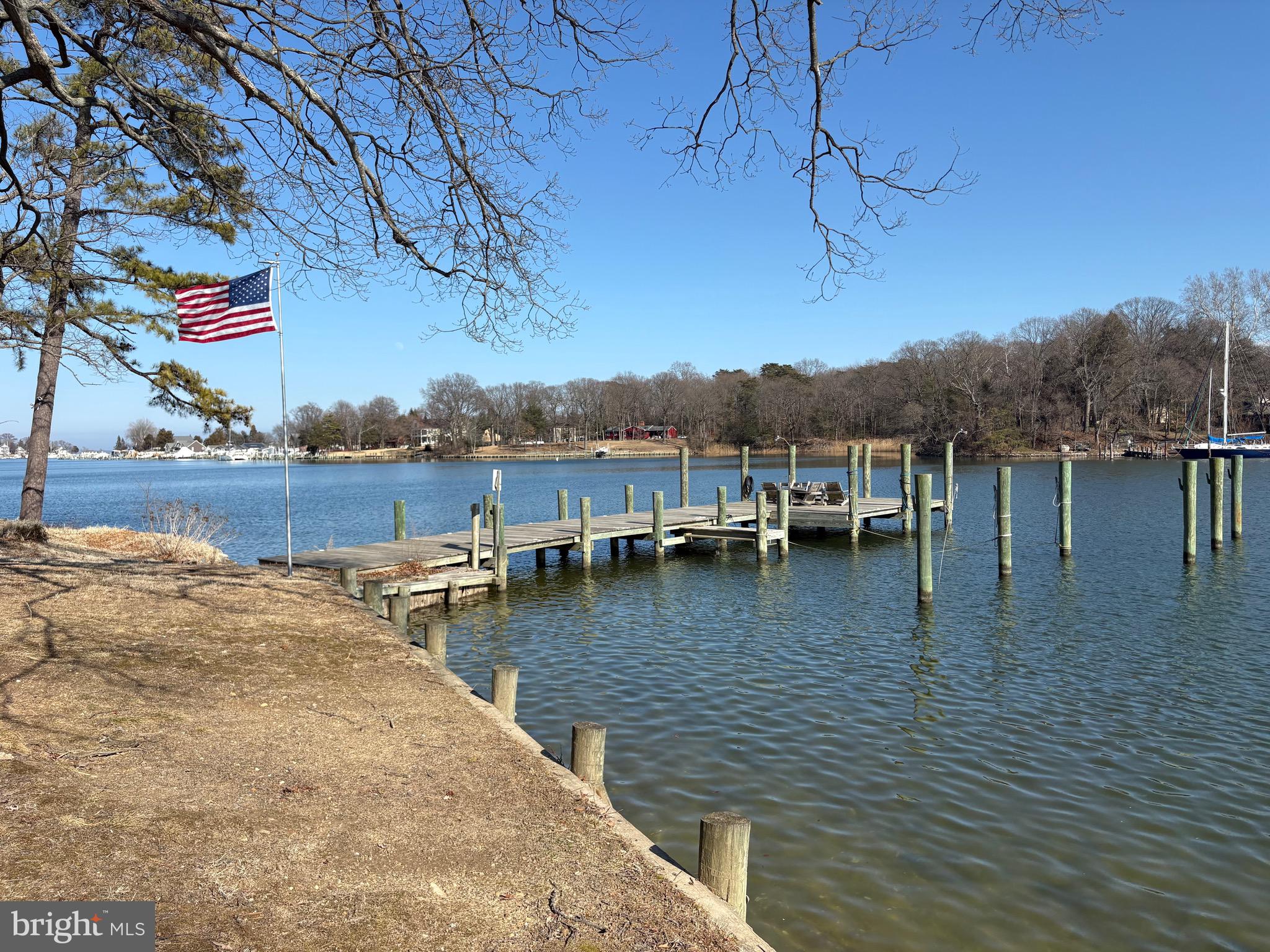 132 Club Road Pasadena, MD 21122 - Photo 26 of 29 Community pier and slip for homeowners.