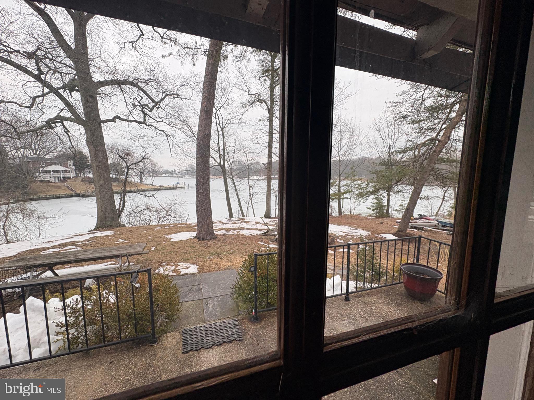 132 Club Road Pasadena, MD 21122 - Photo 3 of 29 Views from living room.