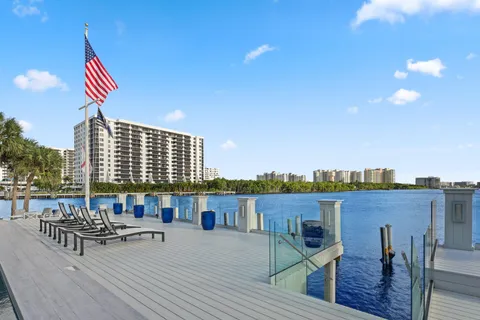 a view of a terrace with sitting area