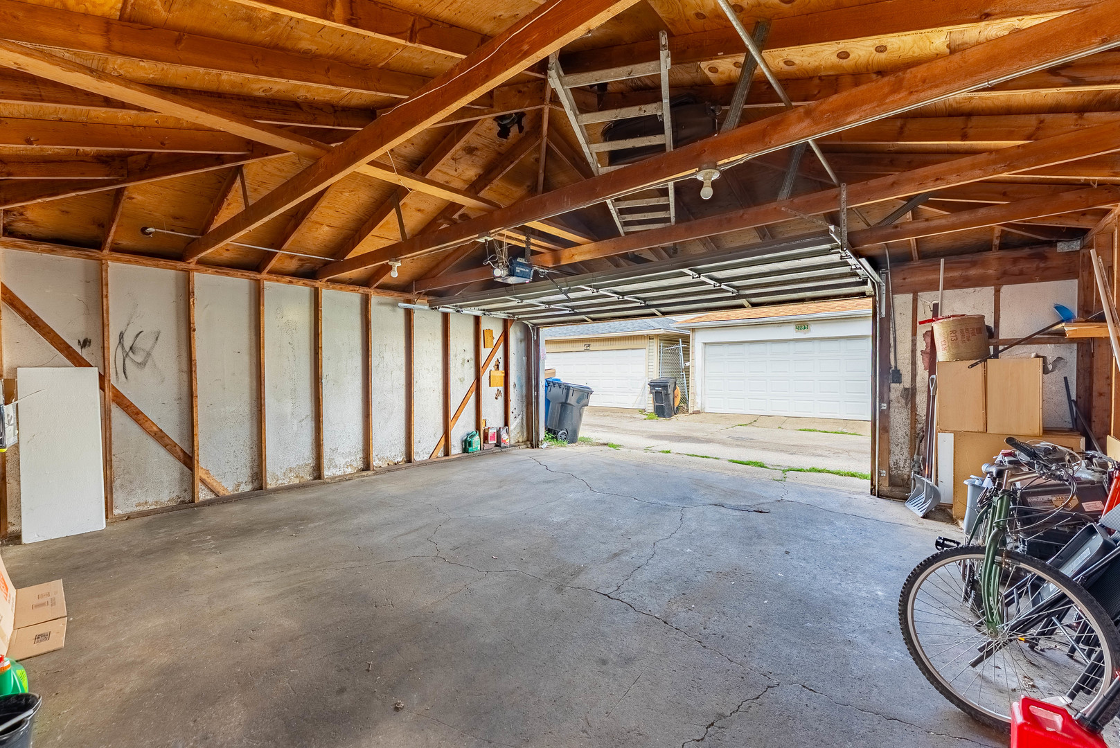 4820 West Wolfram Street, Unit 2 Chicago, IL 60641 - Photo 3 of 18 a view of a bike garage