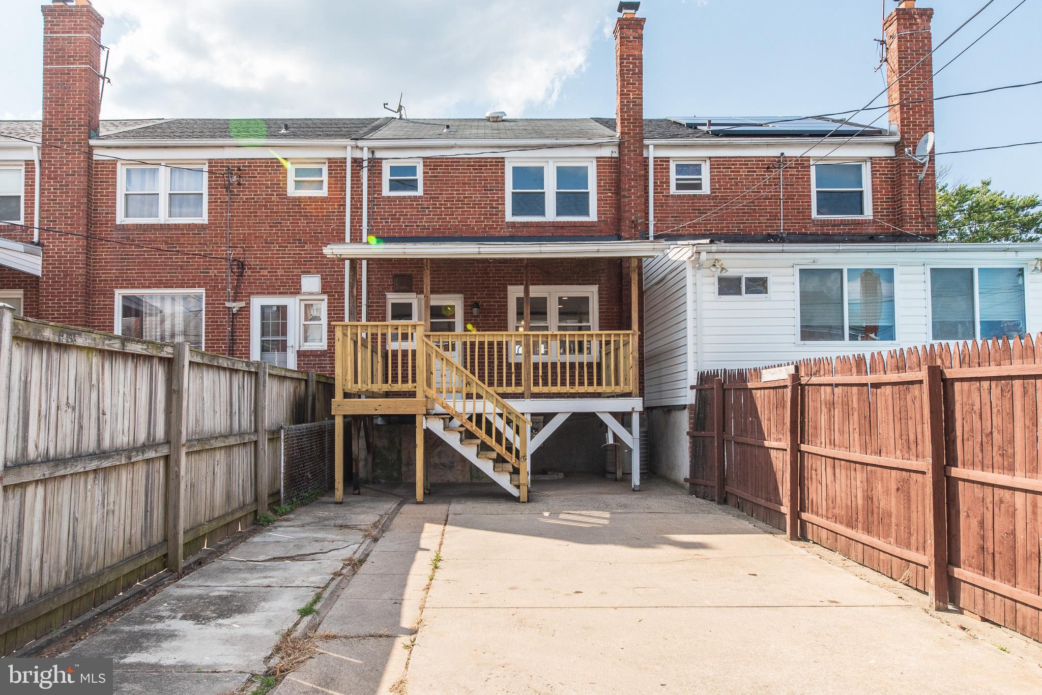1905 Oxley Road Baltimore, MD 21222 - Photo 20 of 43 View of Rear of Home