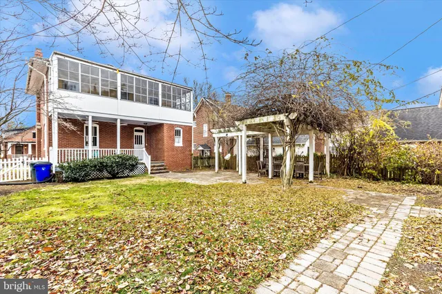 a front view of a building