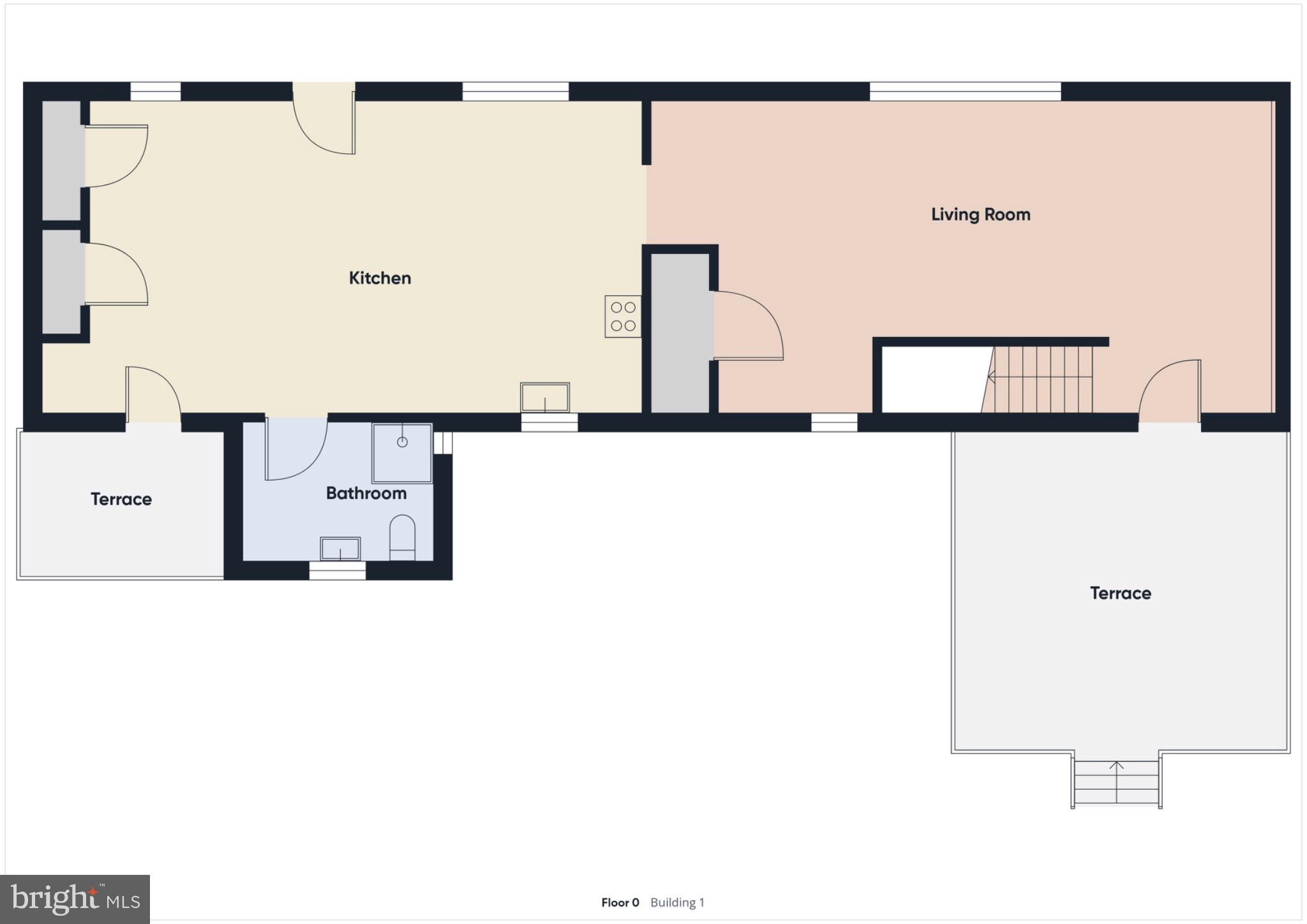 15551 Wharton Road Goldsboro, MD 21636 - Photo 79 of 80 Spacious floor plan with inviting terraces.