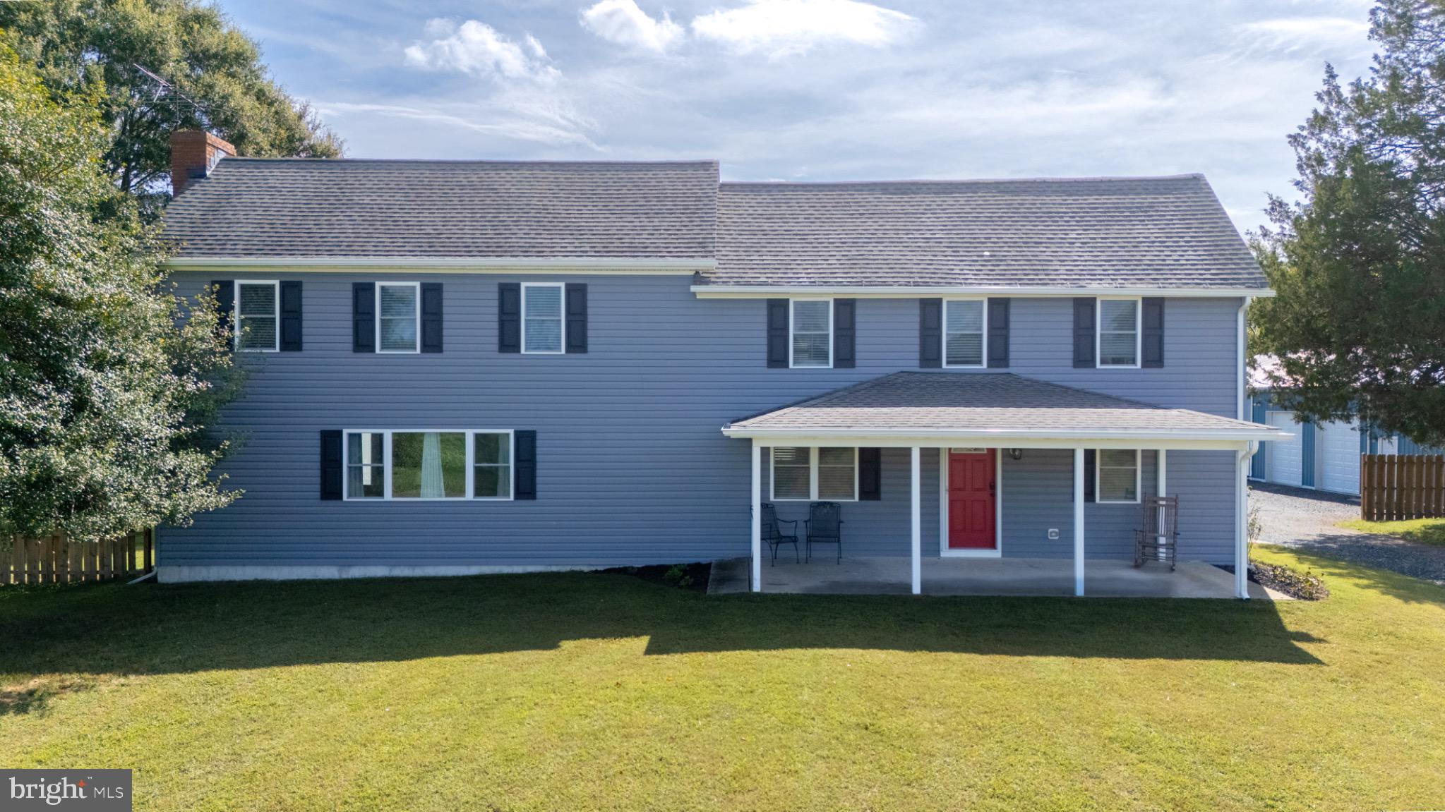 15551 Wharton Road Goldsboro, MD 21636 - Photo 75 of 80 a front view of a house with garden