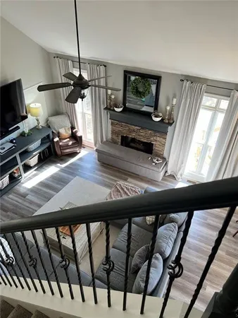 a view of entryway and hall