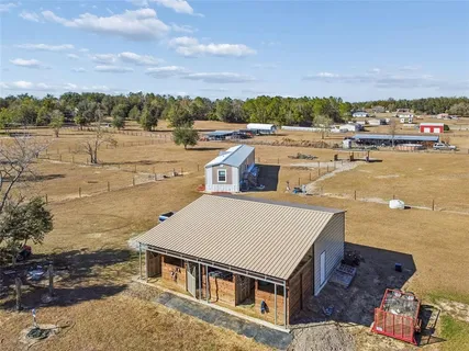 a view of a door and a window