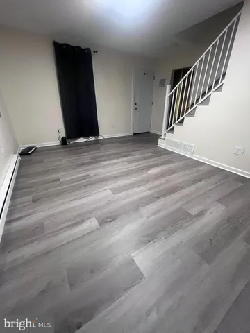 a view of an entryway with staircase