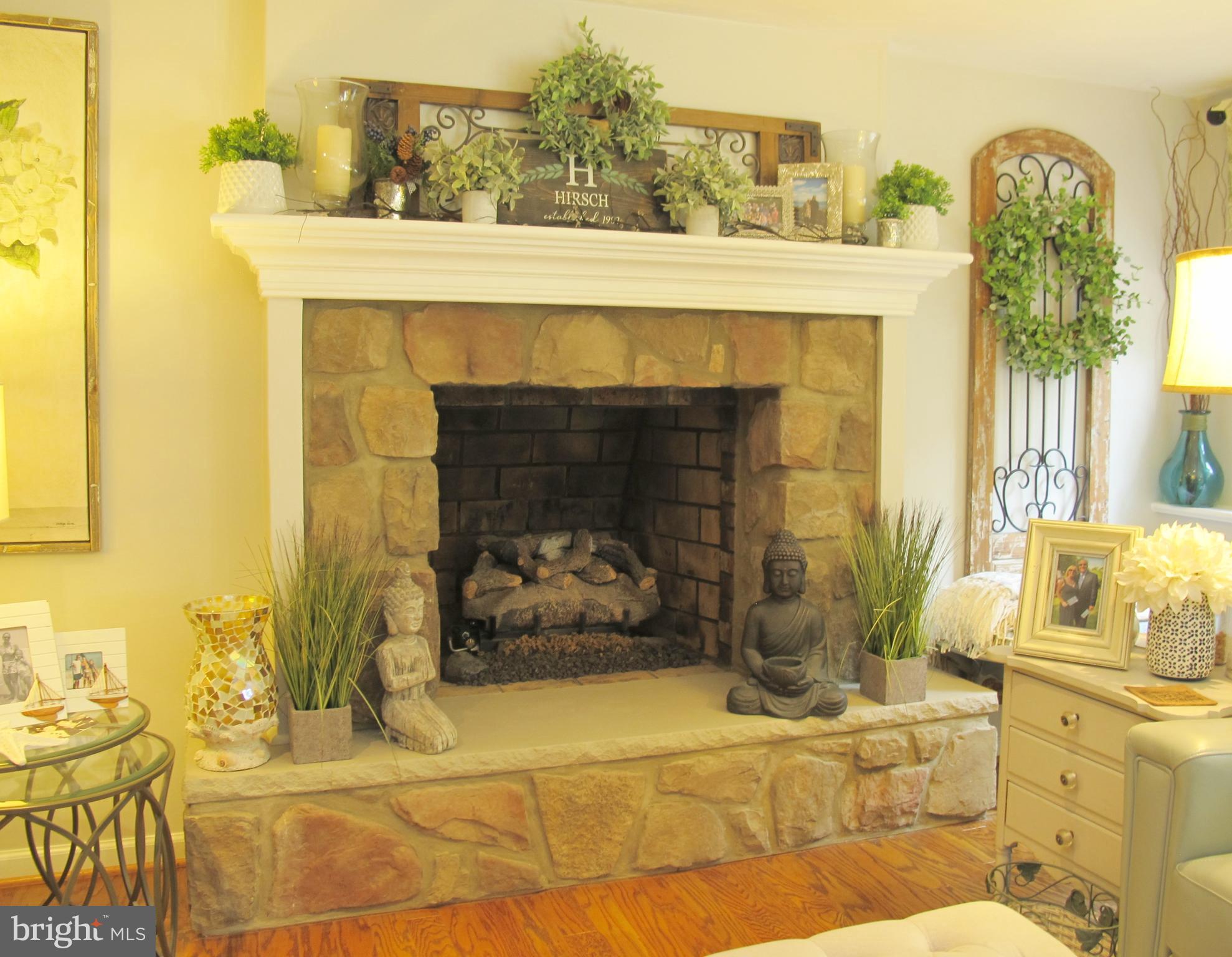126 Devon Road Cinnaminson, NJ 08077 - Photo 11 of 38 Custom Faux Stone Gas Fireplace