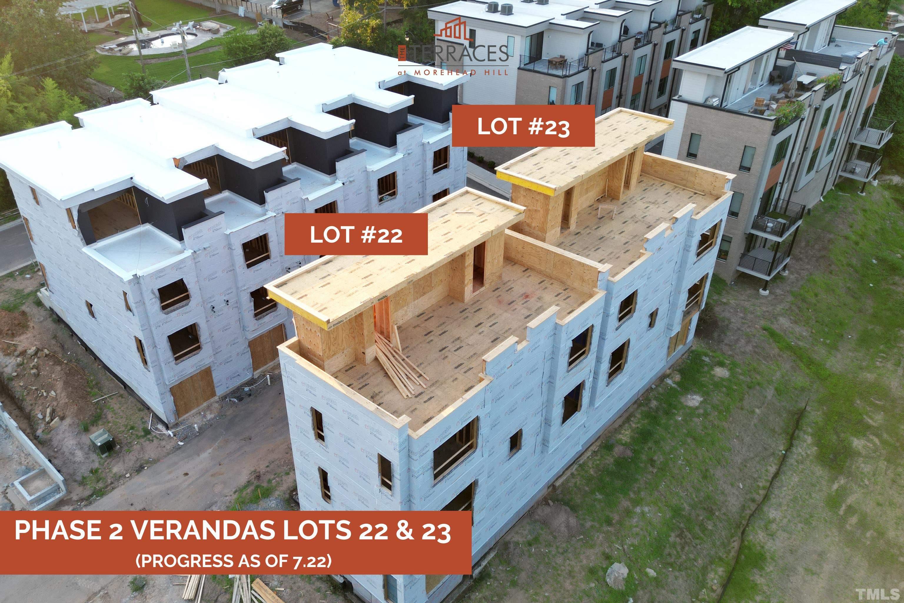 1026 Manor Way Durham, NC 27701 - Photo 4 of 24 a aerial view of multi story residential apartment building