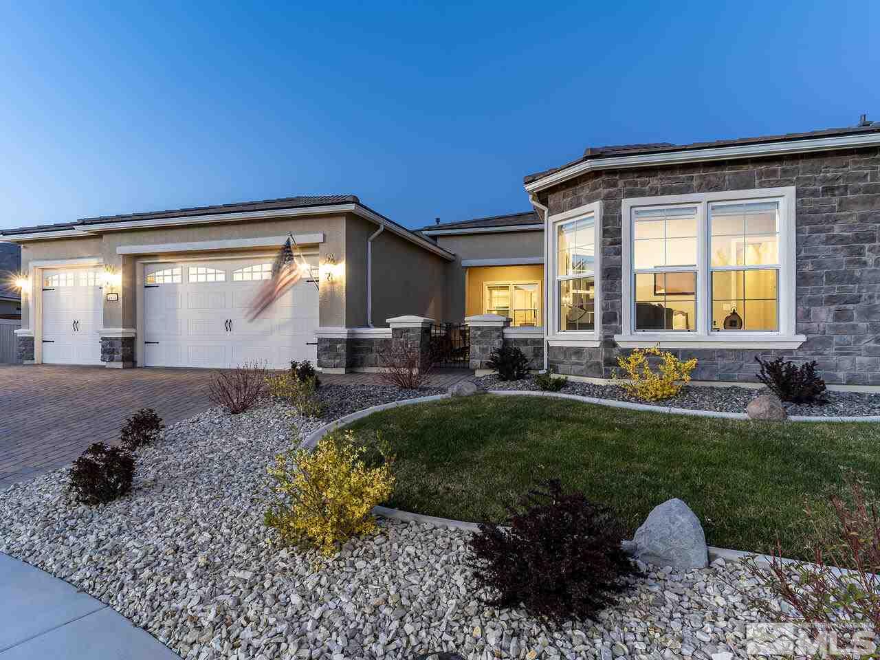 2913 Miramis Court Reno, NV 89521 - Photo 2 of 40 a front view of a house with garden