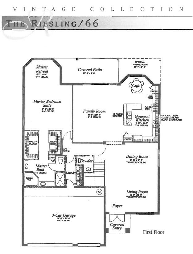 19573 Estuary Drive Boca Raton, FL 33498 - Photo 74 of 75 Riesling Floorplan 1