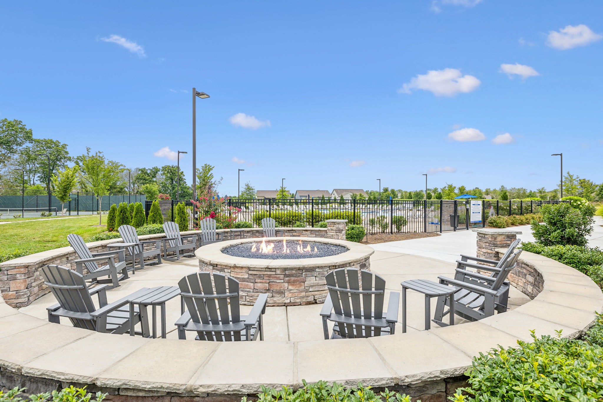 1062 Sumner Grove Spring Hill, TN 37174 - Photo 43 of 44 a view of a swimming pool and outdoor seating