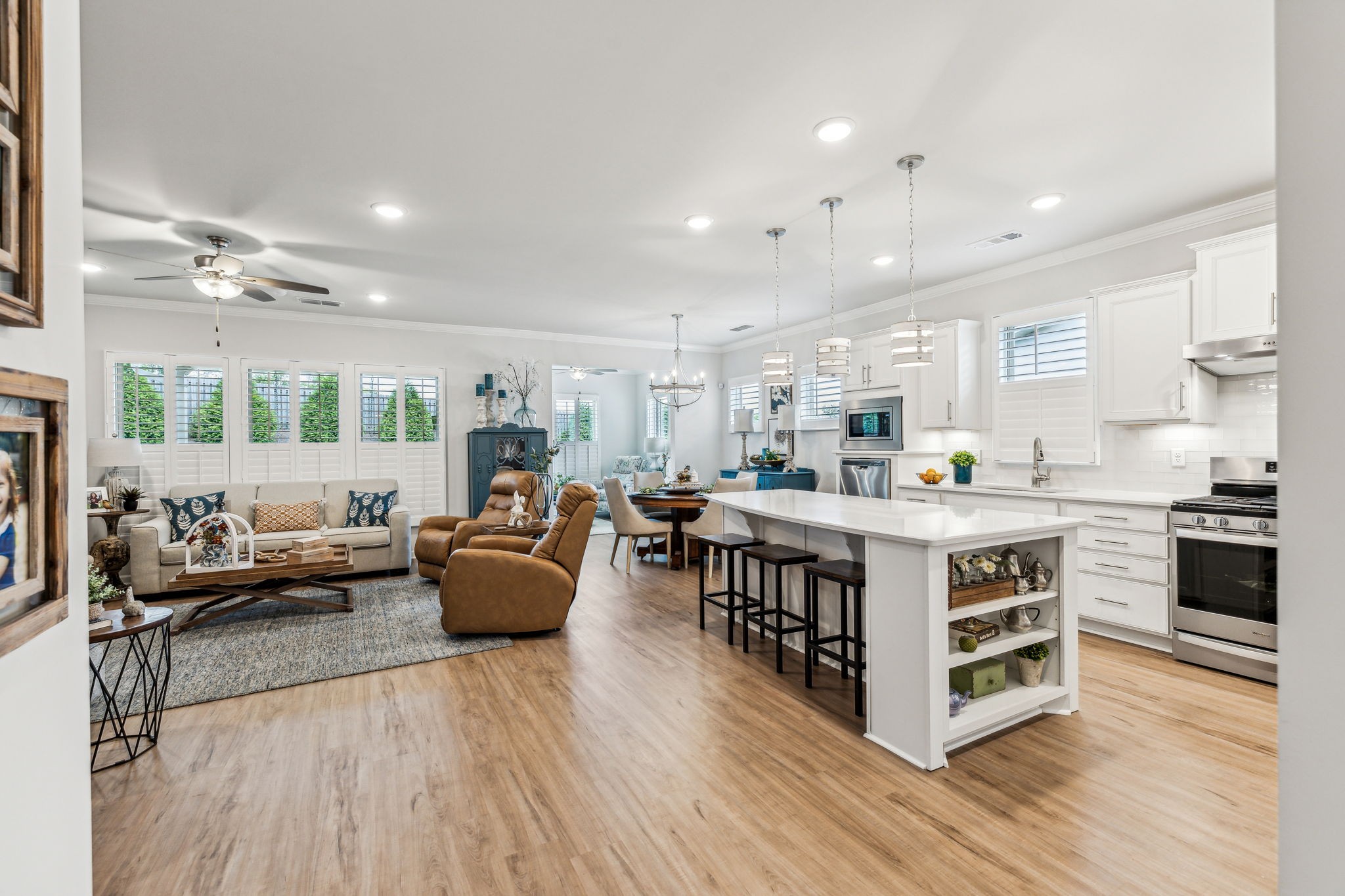 1062 Sumner Grove Spring Hill, TN 37174 - Photo 7 of 44 a kitchen with stainless steel appliances lots of counter top space