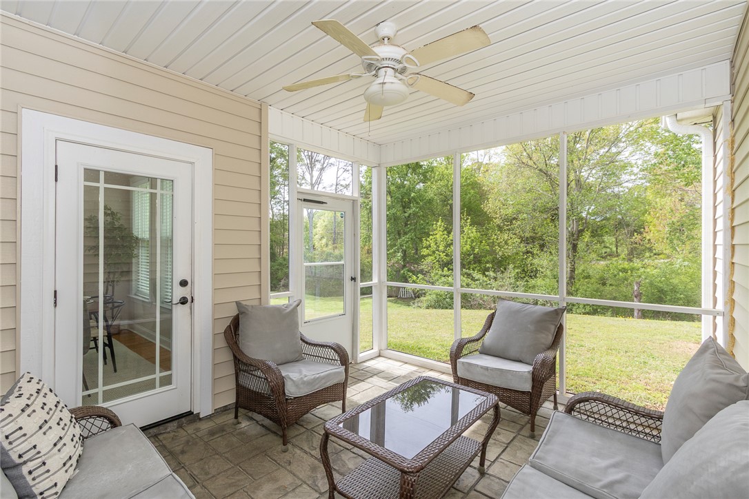 234 Streams Way Anderson, SC 29625 - Photo 41 of 44 This inviting screened porch provides a peaceful retreat with verdant outdoor views.