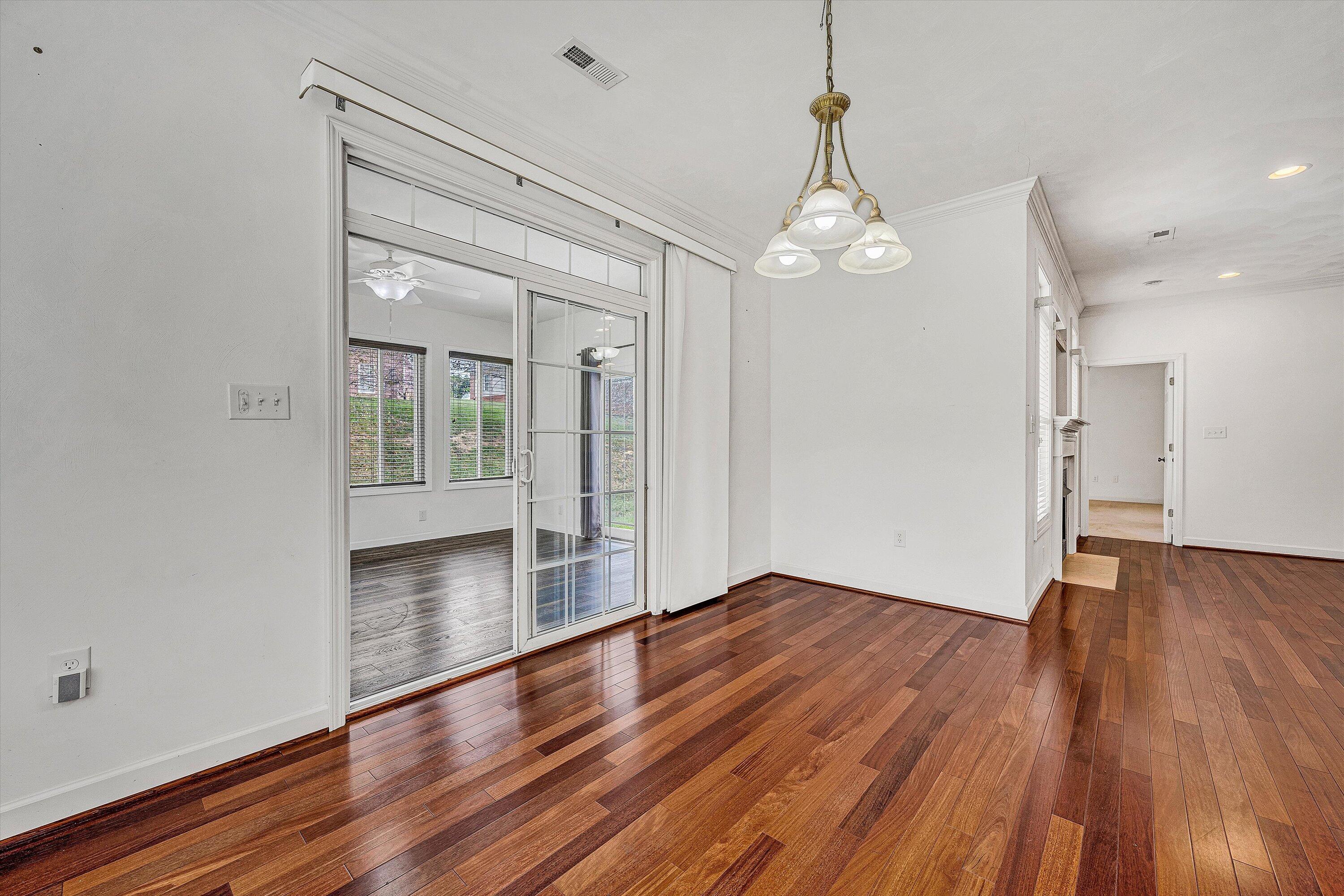 1613 Edgebrook Road Salem, VA 24153 - Photo 17 of 40 wooden floor in an empty room with a window