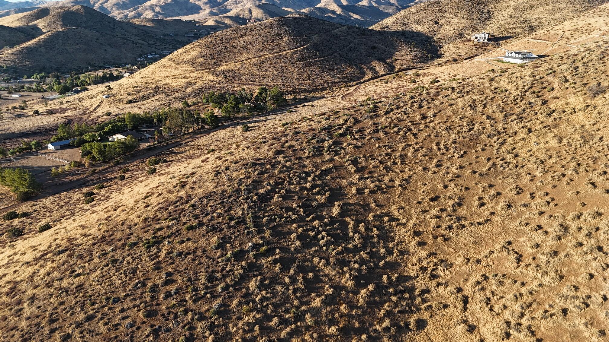 Hypotenuse Road Acton, CA 93510 - Photo 13 of 16 DJI FACING SOUTH WEST