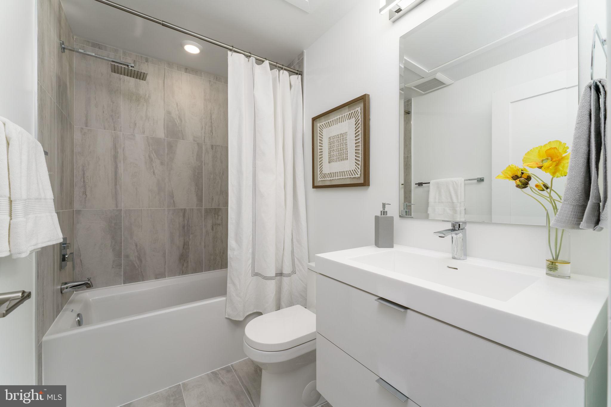 1112 6th Street Northwest, Unit 6 Washington, DC 20001 - Photo 12 of 17 Hall Bath