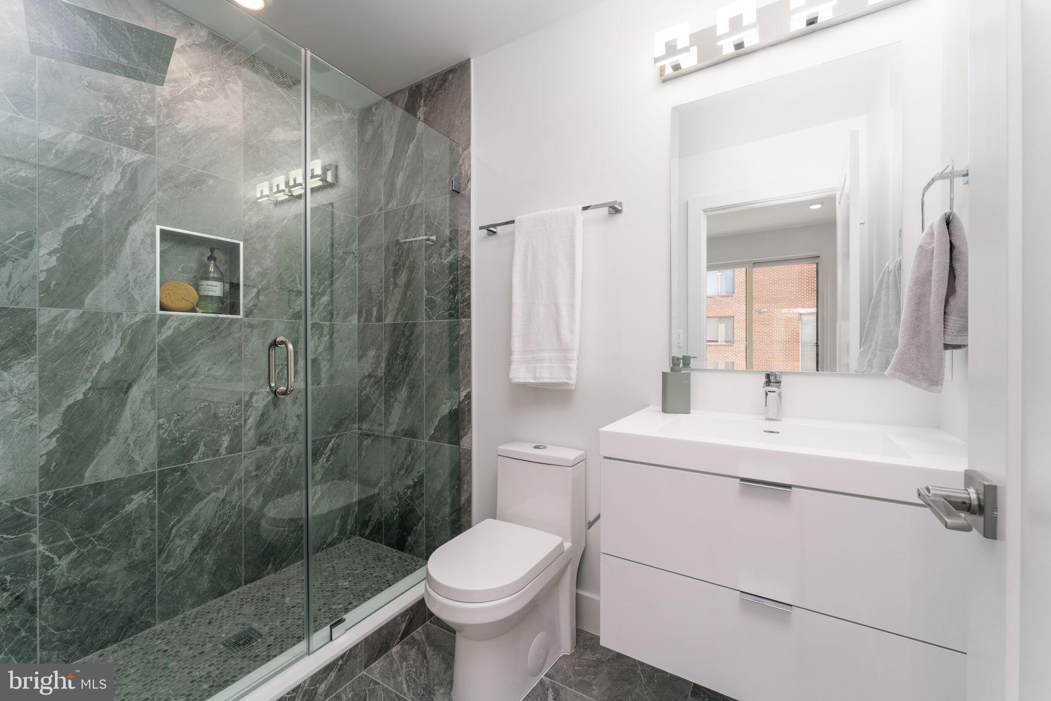 1112 6th Street Northwest, Unit 6 Washington, DC 20001 - Photo 9 of 17 Ensuite primary bath