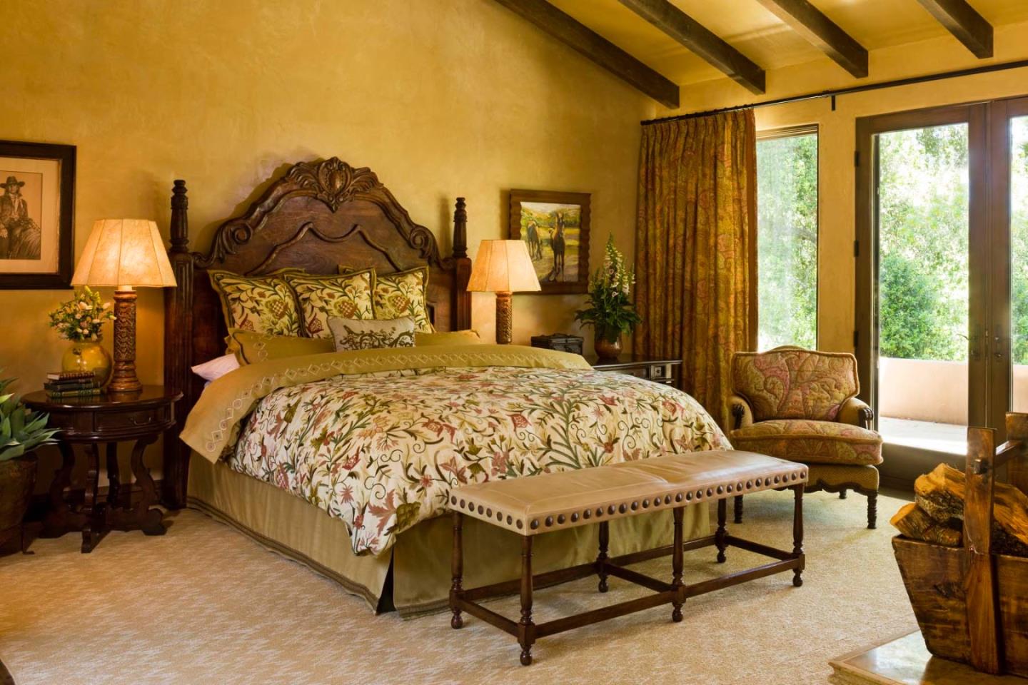 4 Rumsen Trace Carmel, CA 93923 - Photo 7 of 15 a large bed sitting in a bedroom next to a window