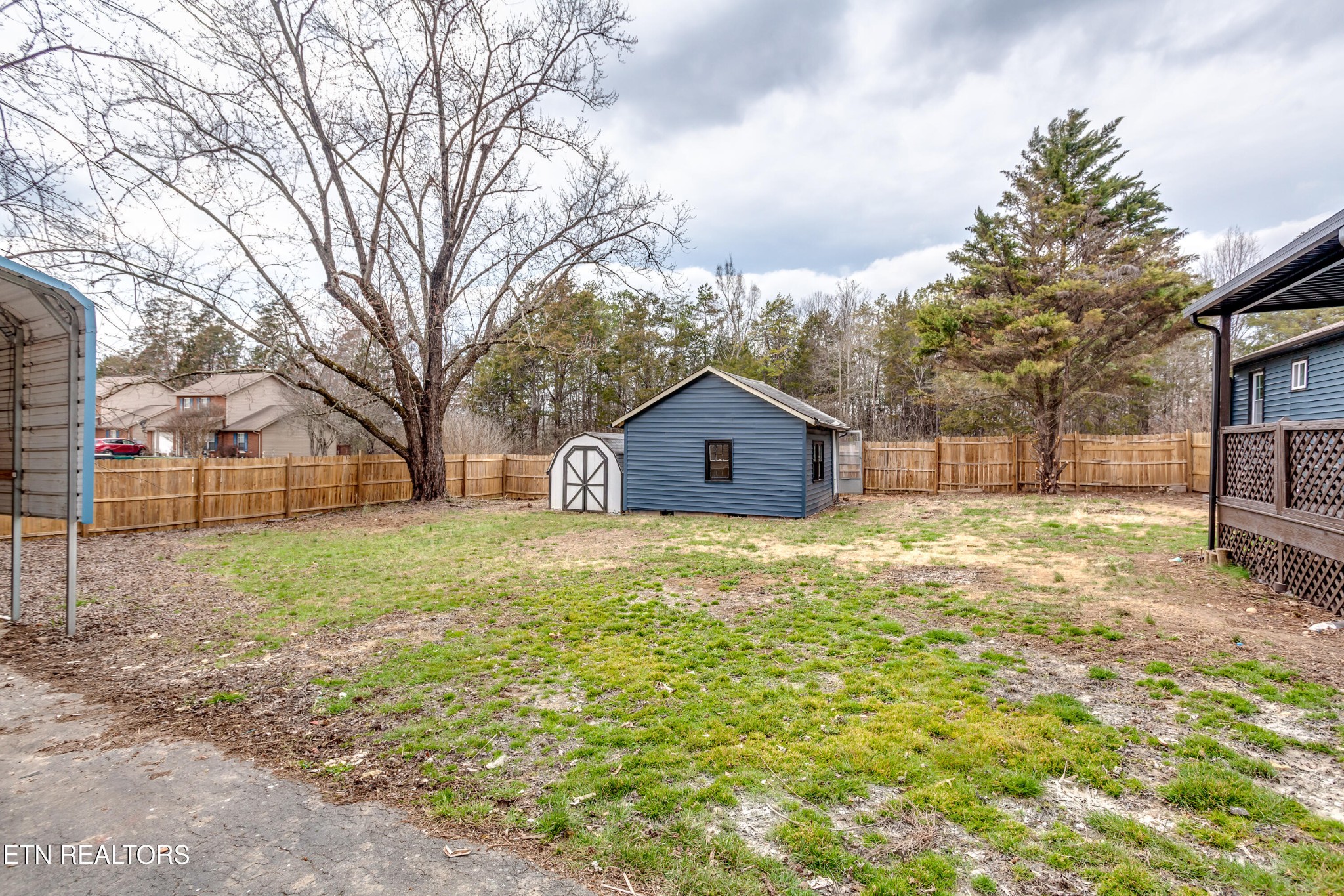 5715 Brown Gap Road Knoxville, TN 37918 - Photo 33 of 37 a house view with a backyard space