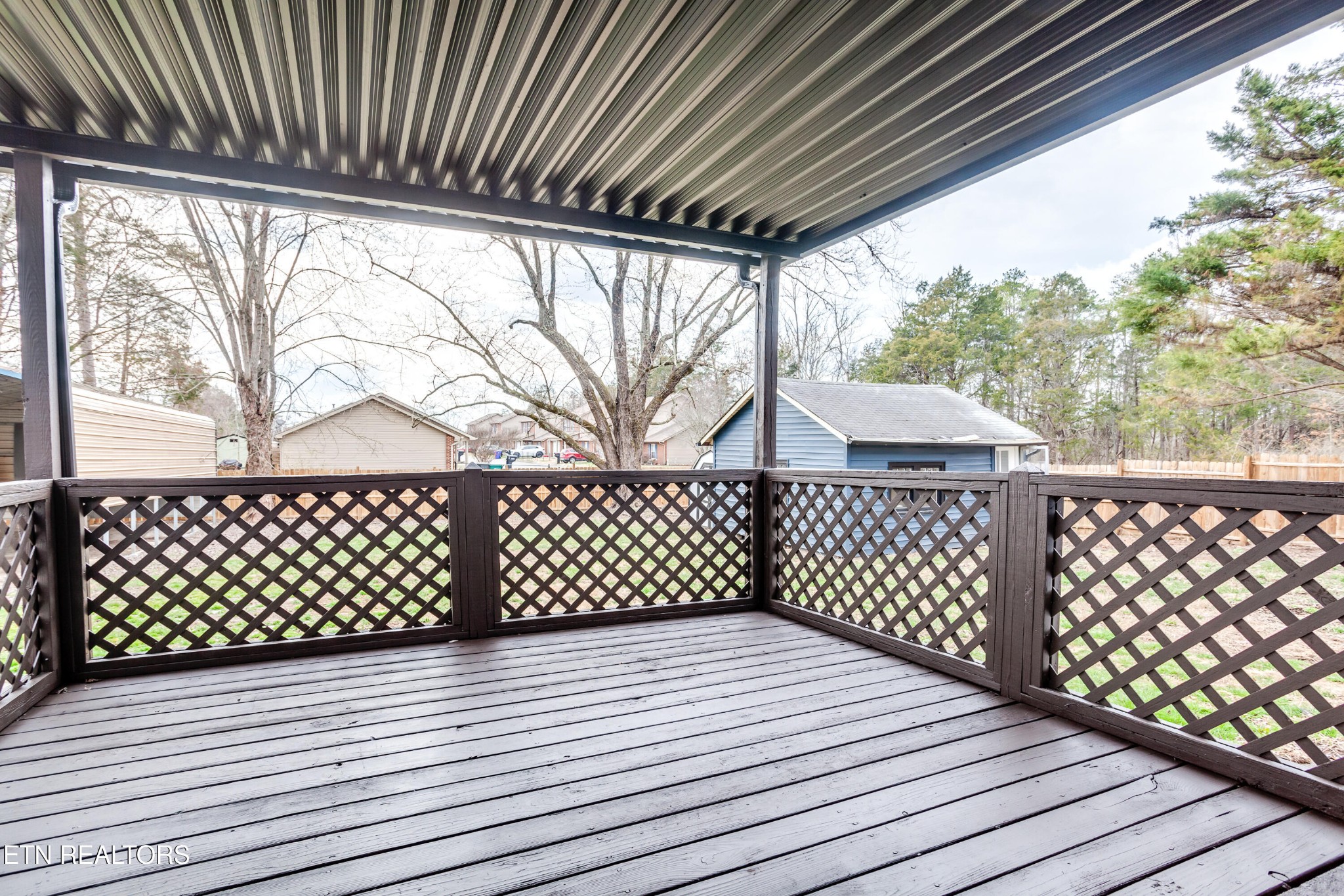 5715 Brown Gap Road Knoxville, TN 37918 - Photo 34 of 37 a view of a wooden deck