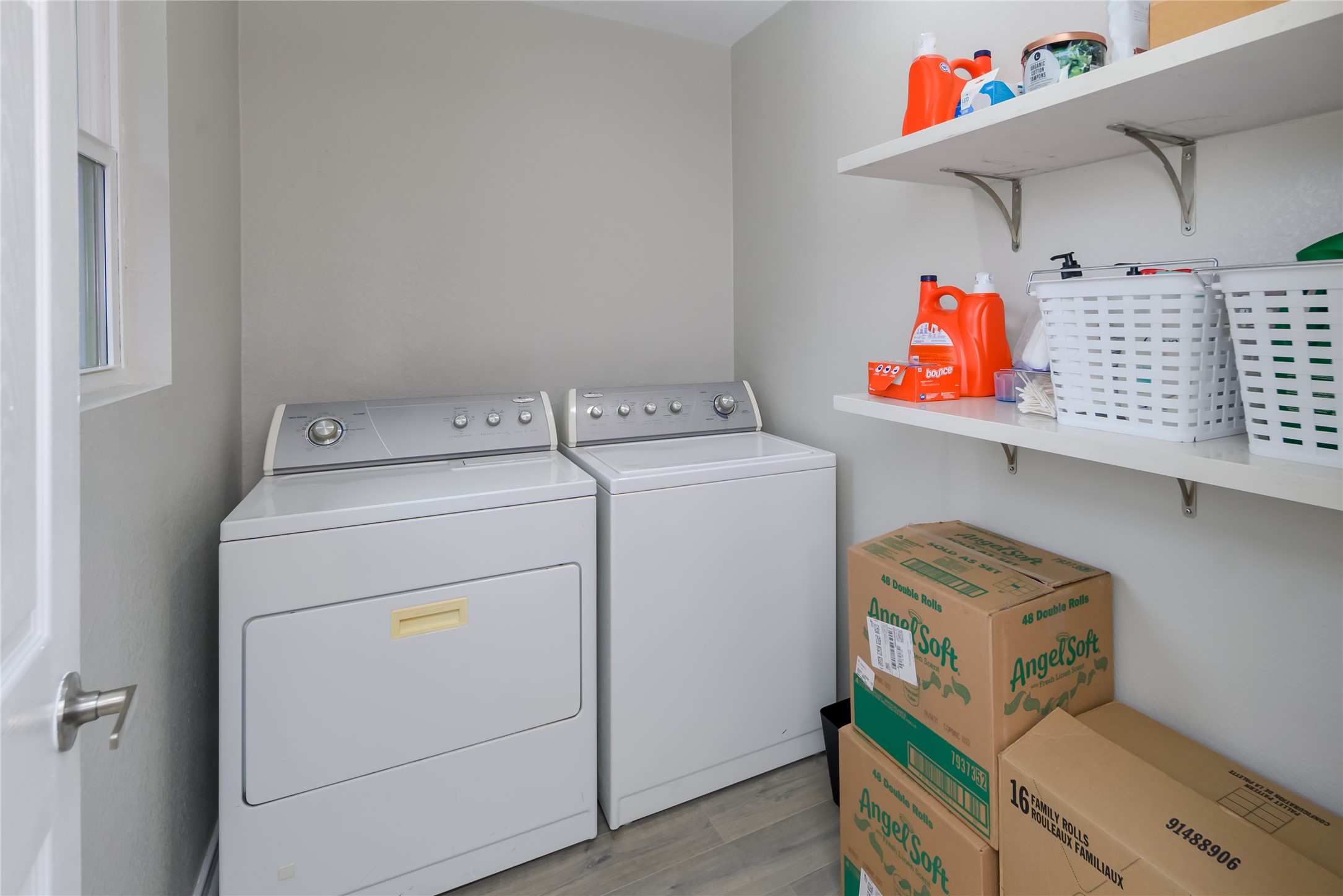 1651 Chippeway Lane Austin, TX 78745 - Photo 13 of 26 a utility room with dryer and washer