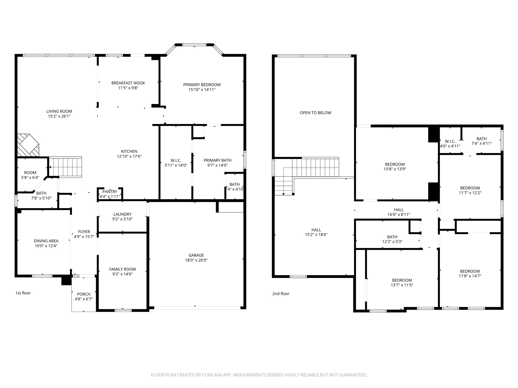 18118 Berry Garden Lane Spring, TX 77379 - Photo 39 of 45 a picture of floor plan