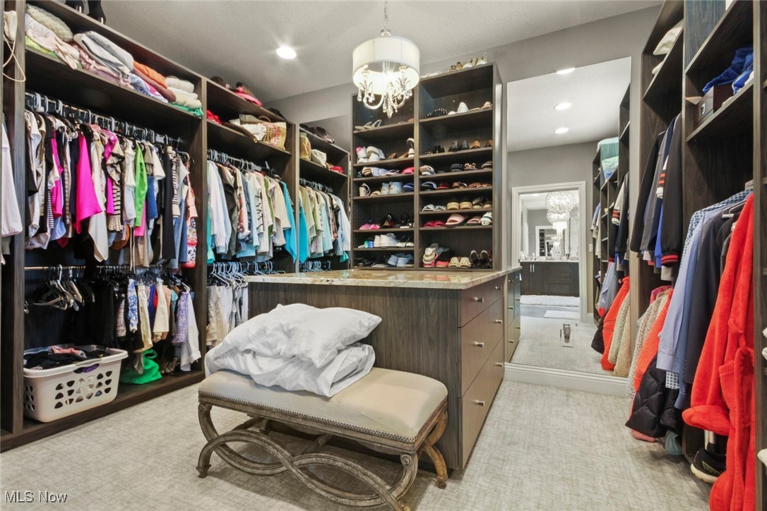 6857 Kyle Ridge Pointe Canfield, OH 44406 - Photo 21 of 41 Master walk-in closet. Custom built