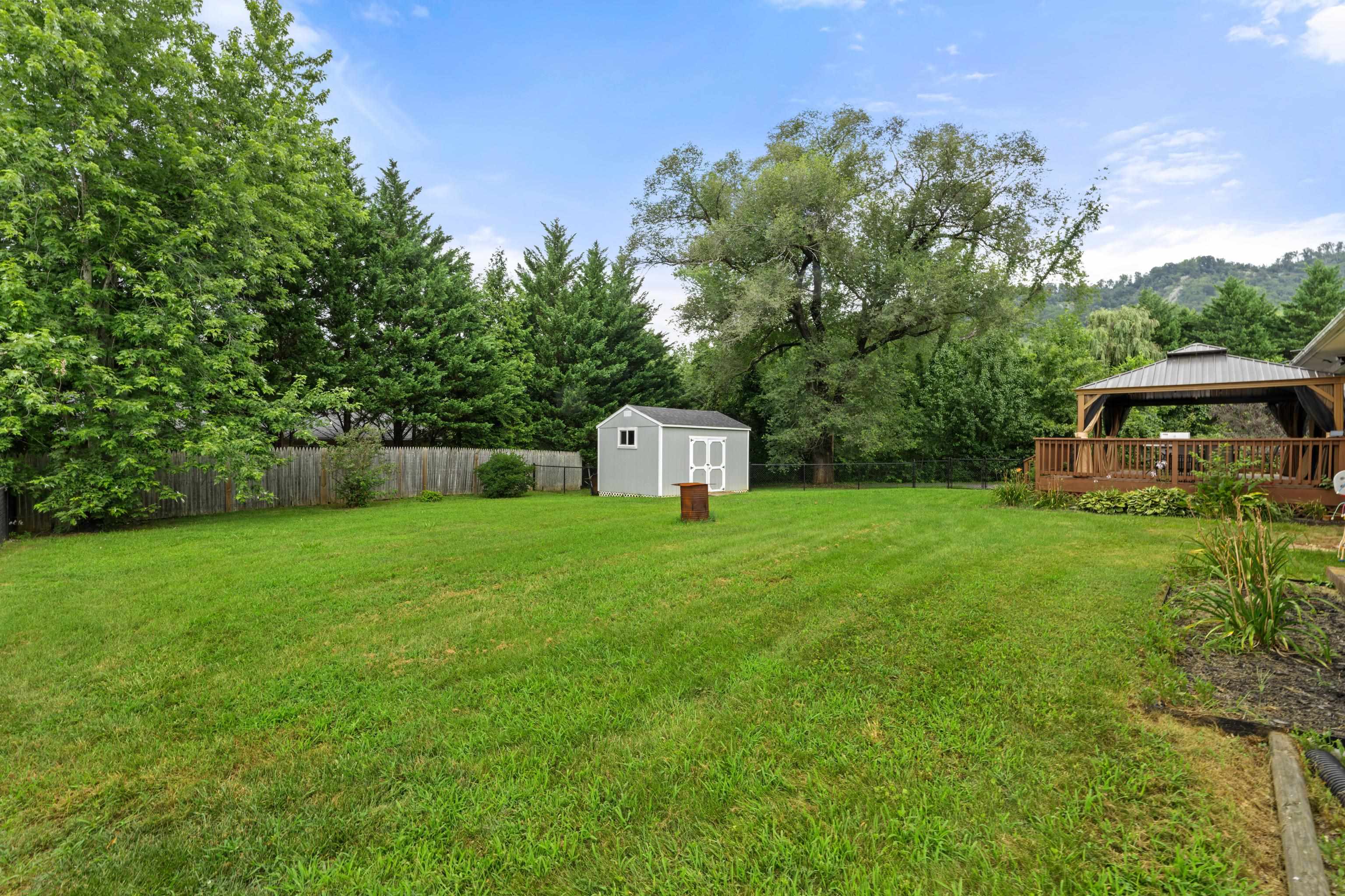 181 Ridge Street Lovingston, VA 22949 - Photo 46 of 56 a view of a back yard