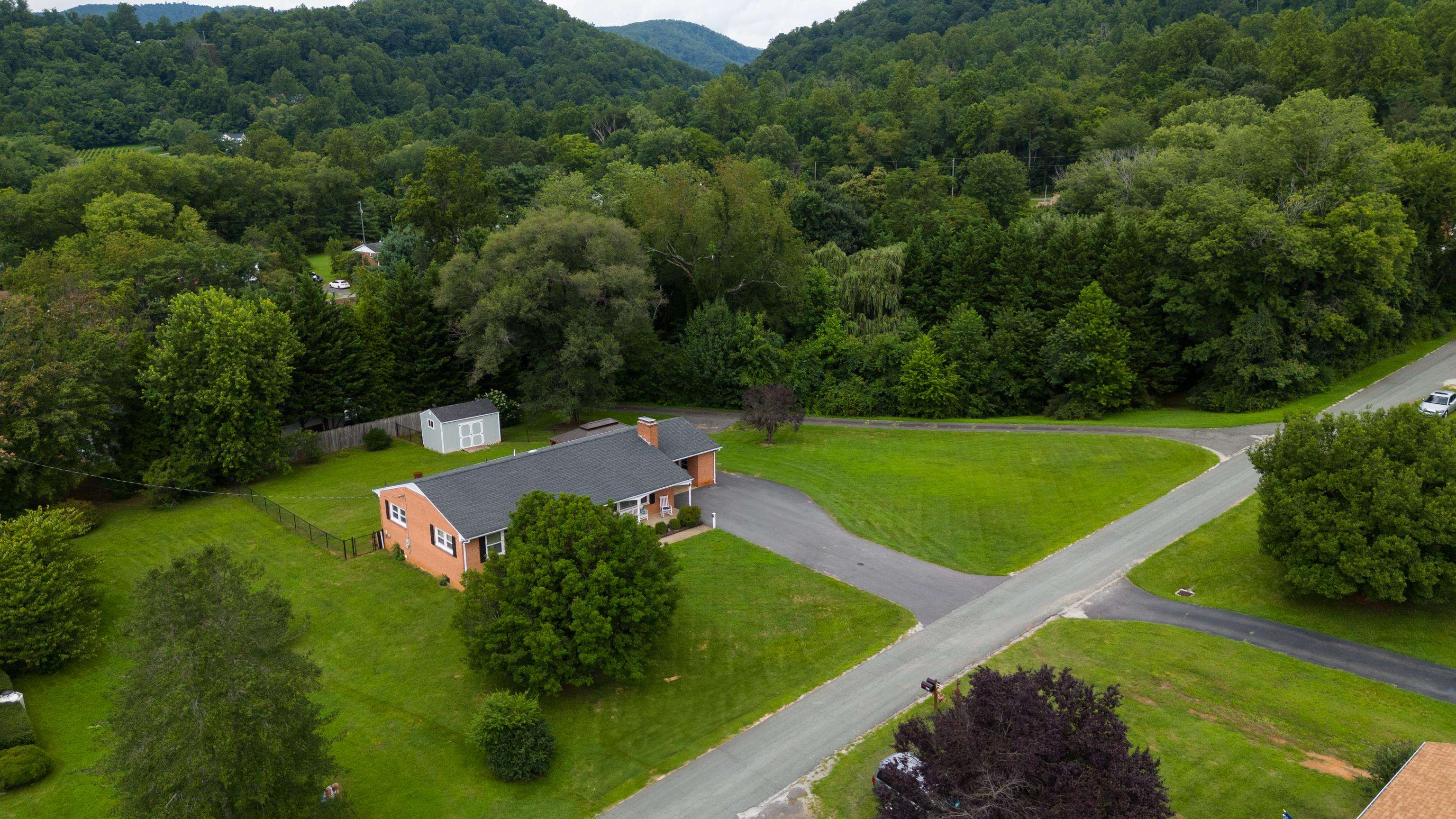 181 Ridge Street Lovingston, VA 22949 - Photo 48 of 56 an aerial view of a house