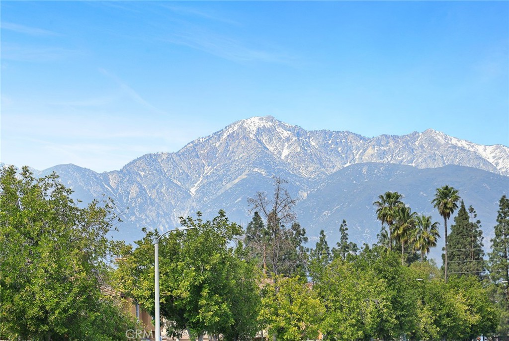 7343 Legacy Place Rancho Cucamonga, CA 91730 - Photo 41 of 53 an aerial view of a house with a mountain in the background