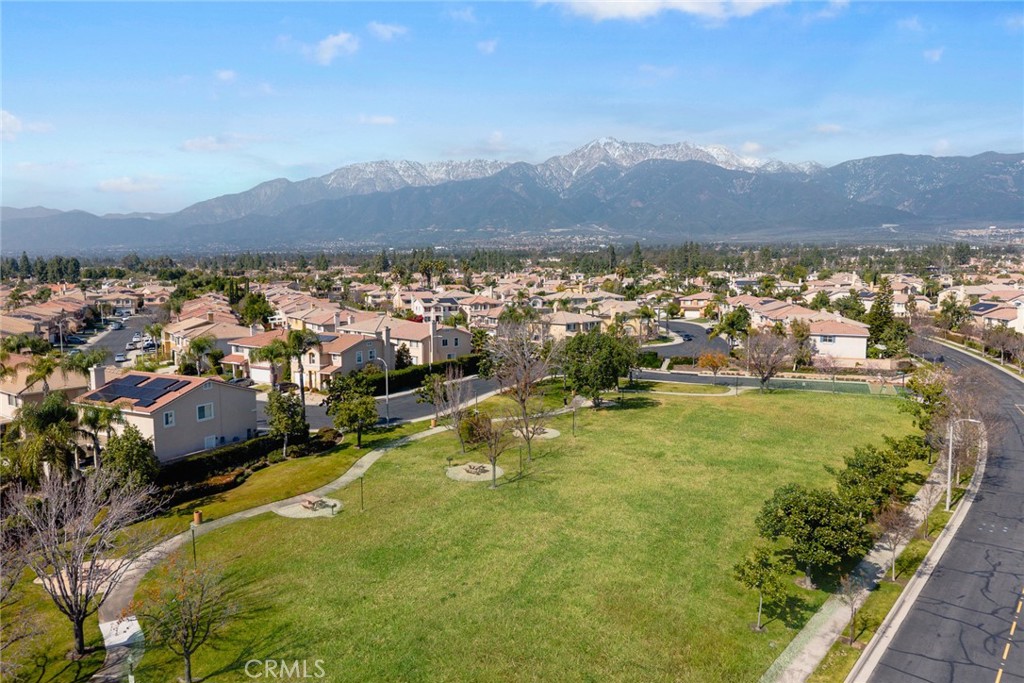7343 Legacy Place Rancho Cucamonga, CA 91730 - Photo 42 of 53 a view of a town with mountains in the background