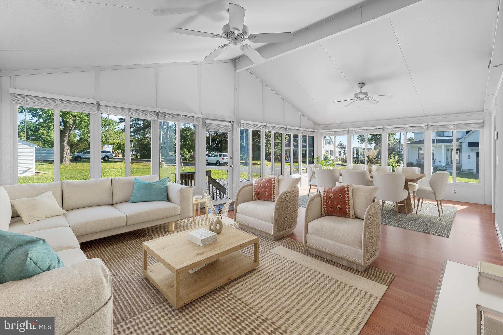101 Queen Anne Road Stevensville, MD 21666 - Photo 2 of 42 Virtually Staged Sunroom