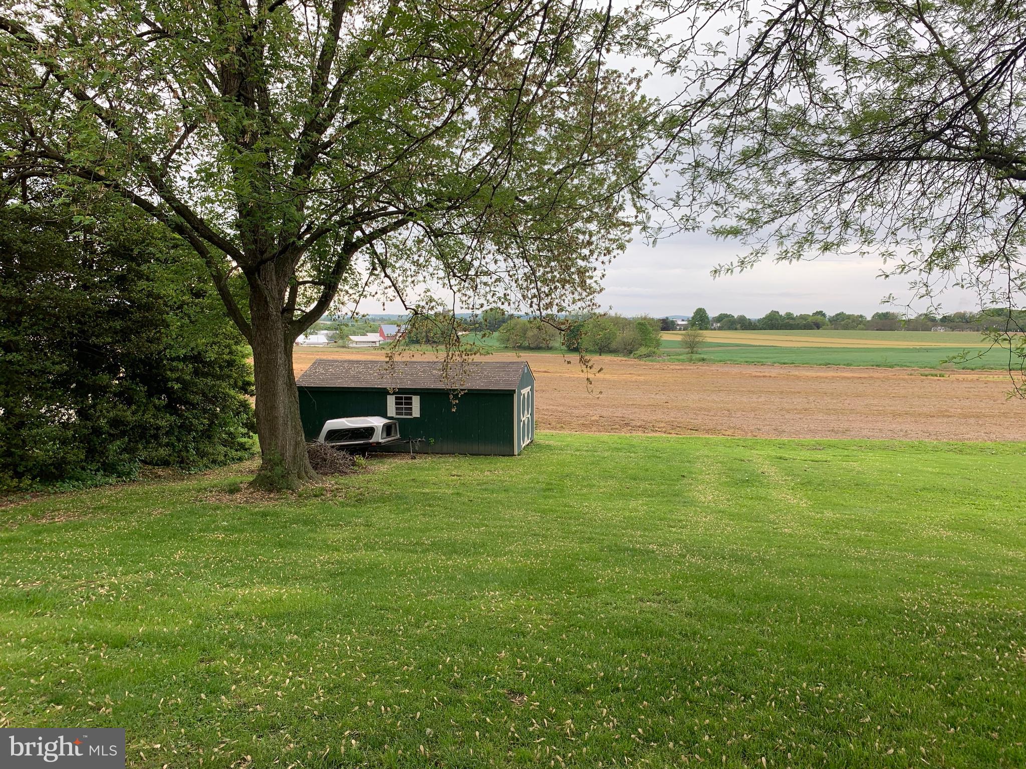 22 Golf Road Myerstown, PA 17067 - Photo 32 of 37 Rear yard with storage shed