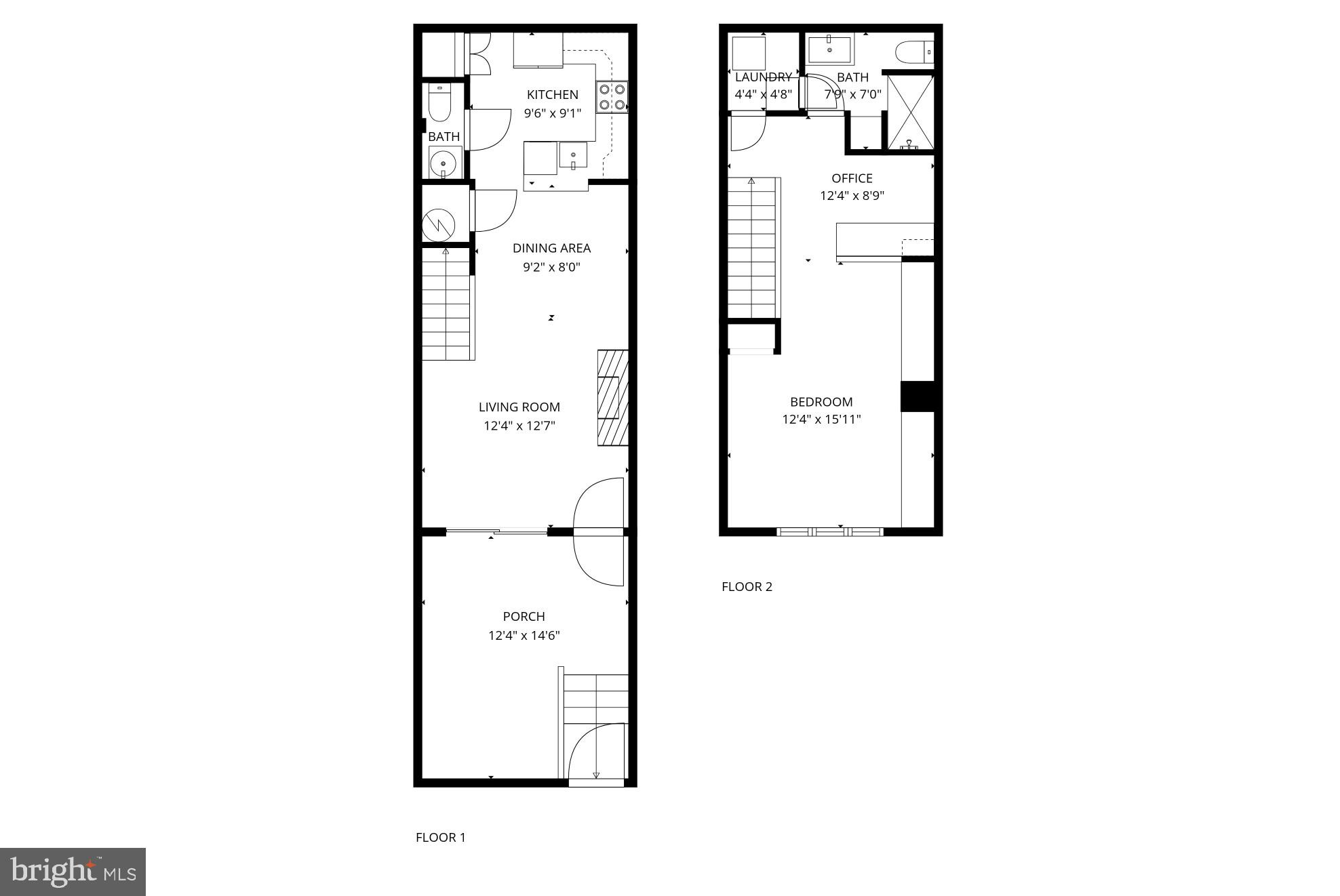 1715 15th Street Northwest, Unit 44 Washington, DC 20009 - Photo 26 of 26 Floorplan