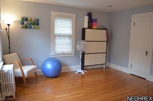 3299 Chalfant Road Cleveland, OH 44120 - Photo 15 of 24 Bedroom three on 2nd floor with wood floors.