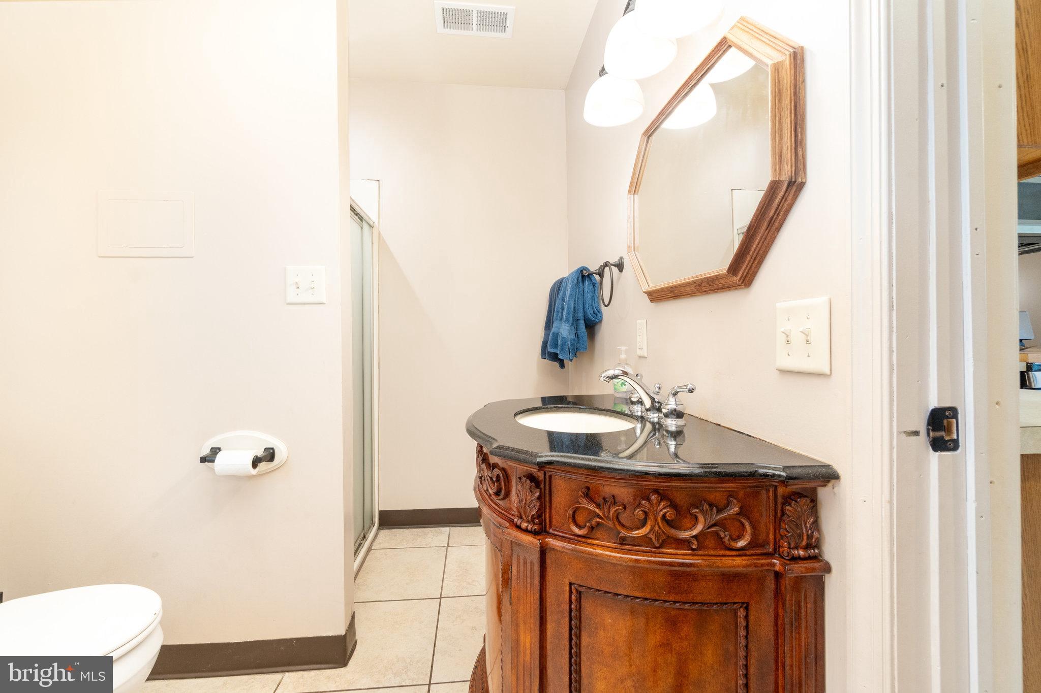 502 Celebration Hill Road Biglerville, PA 17307 - Photo 47 of 67 a bathroom with a sink and a mirror