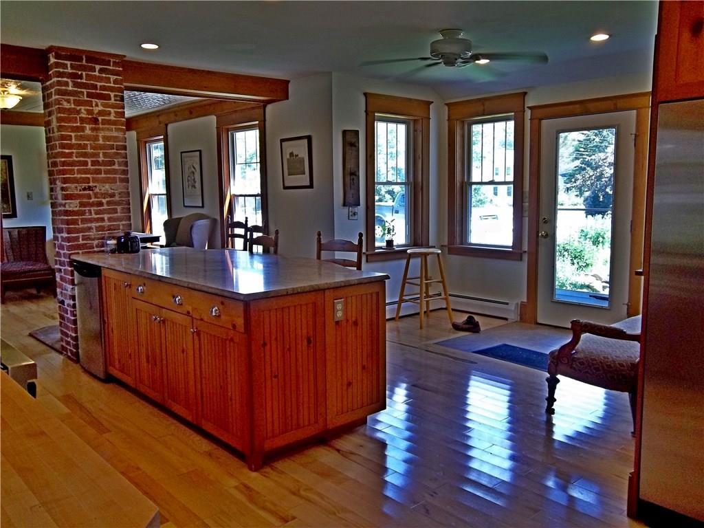 584 River Road Topsham, ME 04086 - Photo 6 of 25 Kitchen Island and entryway