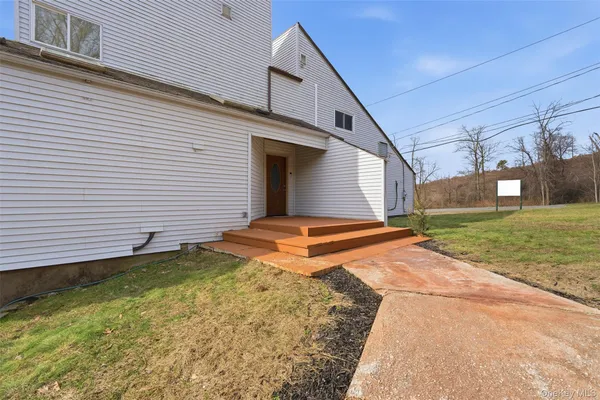 front view of the house