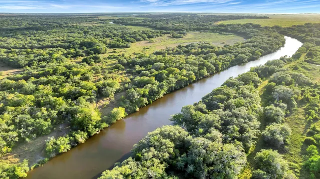 a view of a lake with a mountain