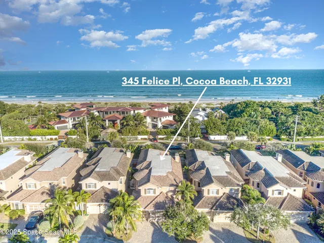 $1,395,000 | 345 Felice Place, Cocoa Beach, FL 32931