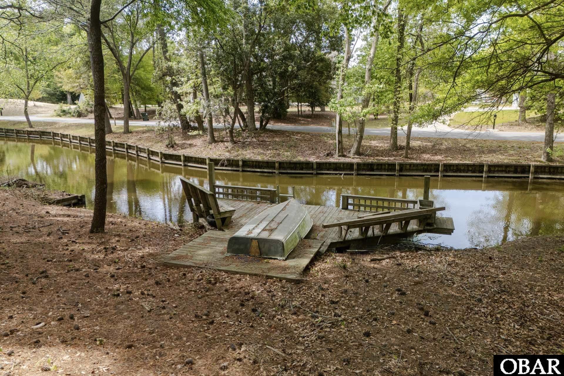 175 Beech Tree Trail, Unit 5 Southern Shores, NC 27949 - Photo 45 of 50 Dock on Canal
