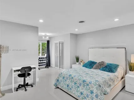 a view of a city with tall buildings