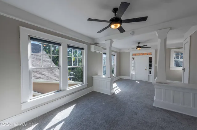 a view of livingroom with window